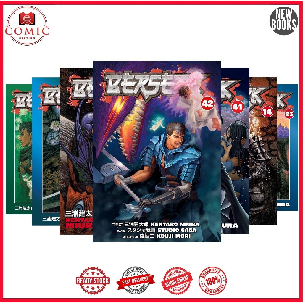 Berserk Manga, 42 Book Series (English)