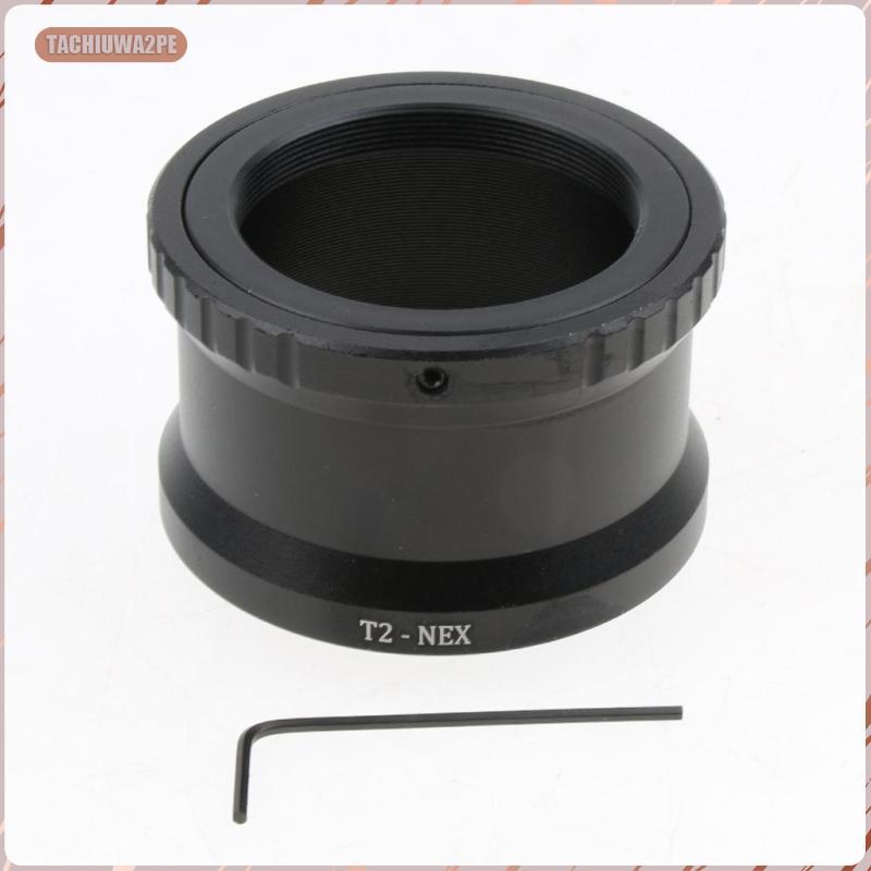 [tachiuwa2pe] เลนส์เมาท์ T ไปยังแหวนอะแดปเตอร์ Sony E-mount สําหรับ NEX-7 3N 5N A7 A7R II T2-NEX