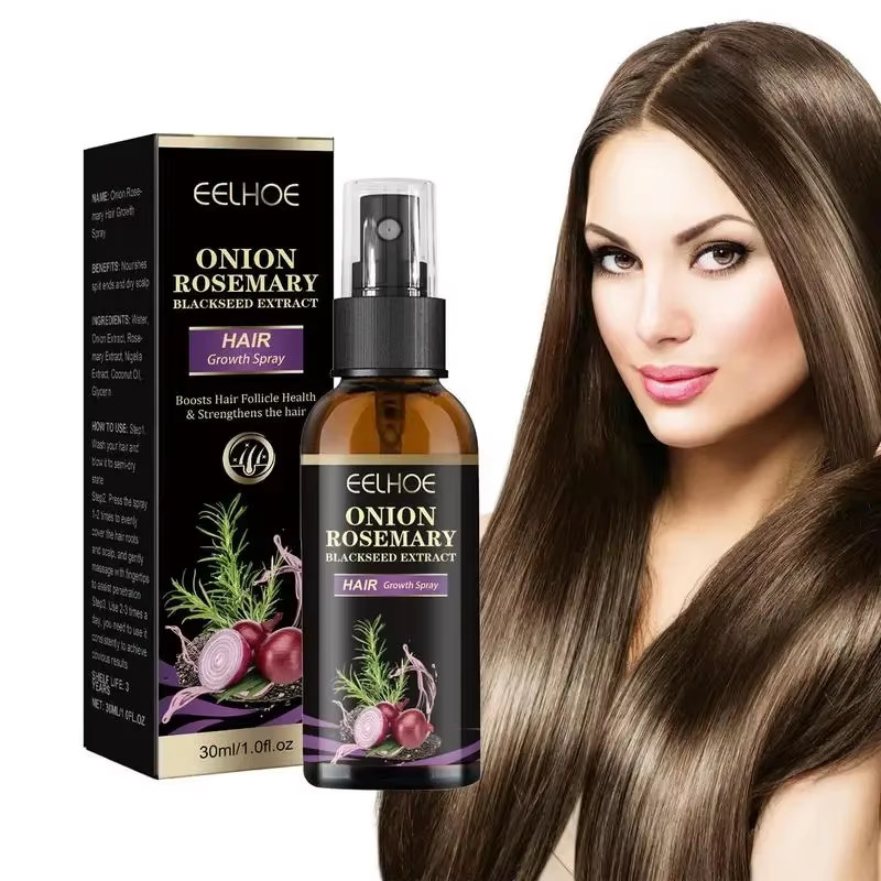 Onion Rosemary Anti-Hair Loss Serum Rapid Hair Growth Conditioning Spray (สําหรับผู้ชายและผู้หญิง)