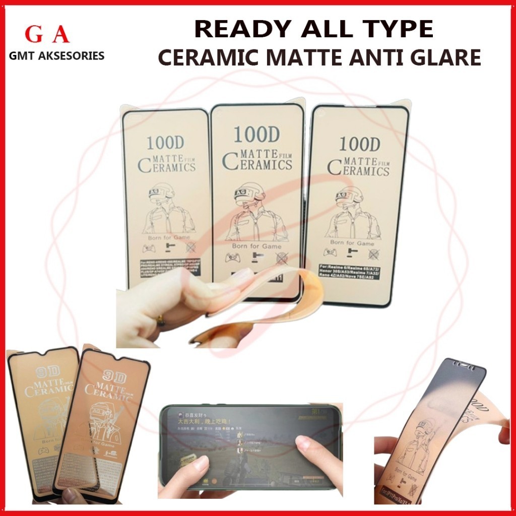 ANTI-SCRATCH CERAMIC MATTE ANTI-GLARE SAMSUNG GALAXY M62 F62 - GMT