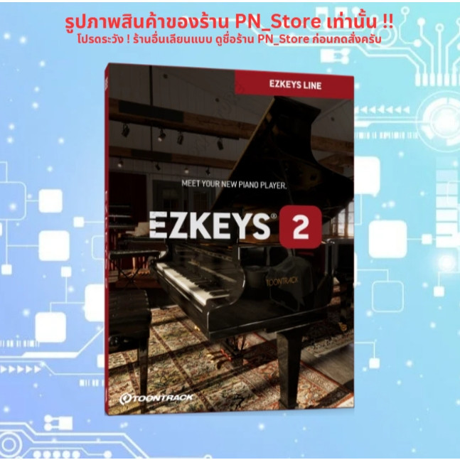Toontrack EZkeys 2 + Library 23 GB | For Windows & Mac | Full Version