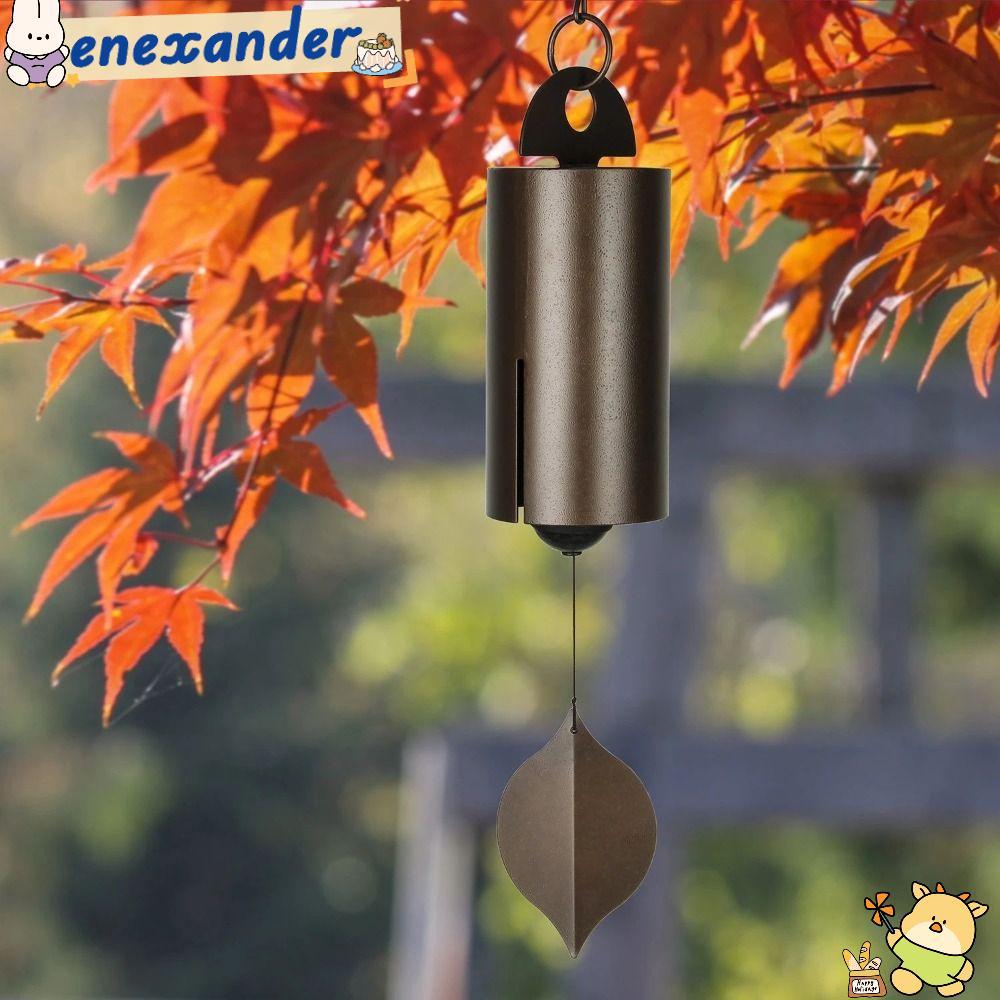 EXER กระดิ่งลมโลหะโบราณ, ของขวัญแขวนตกแต่ง Deep Resonance Windchimes, Yard เครื่องประดับ Serenity Bell