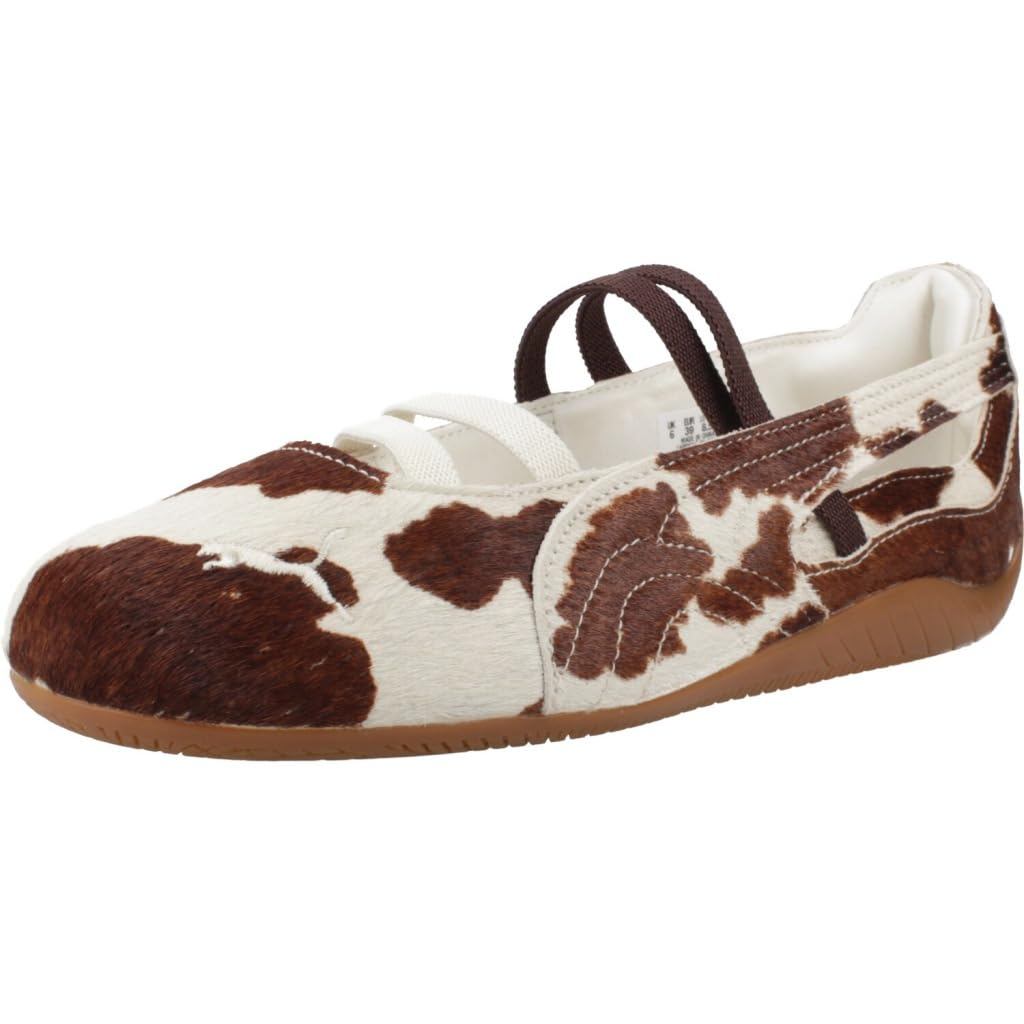[PUMA] SPEED CAT Ballet Leopard Sneakers (Chocolate Brown-Warm White, Adult Sizes)