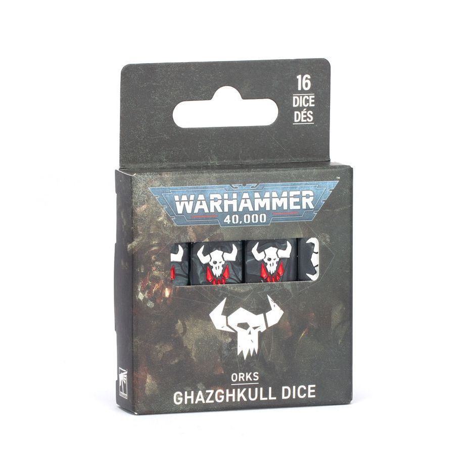 (NEW RELEASE) ORKS: GHAZGHKULL DICE