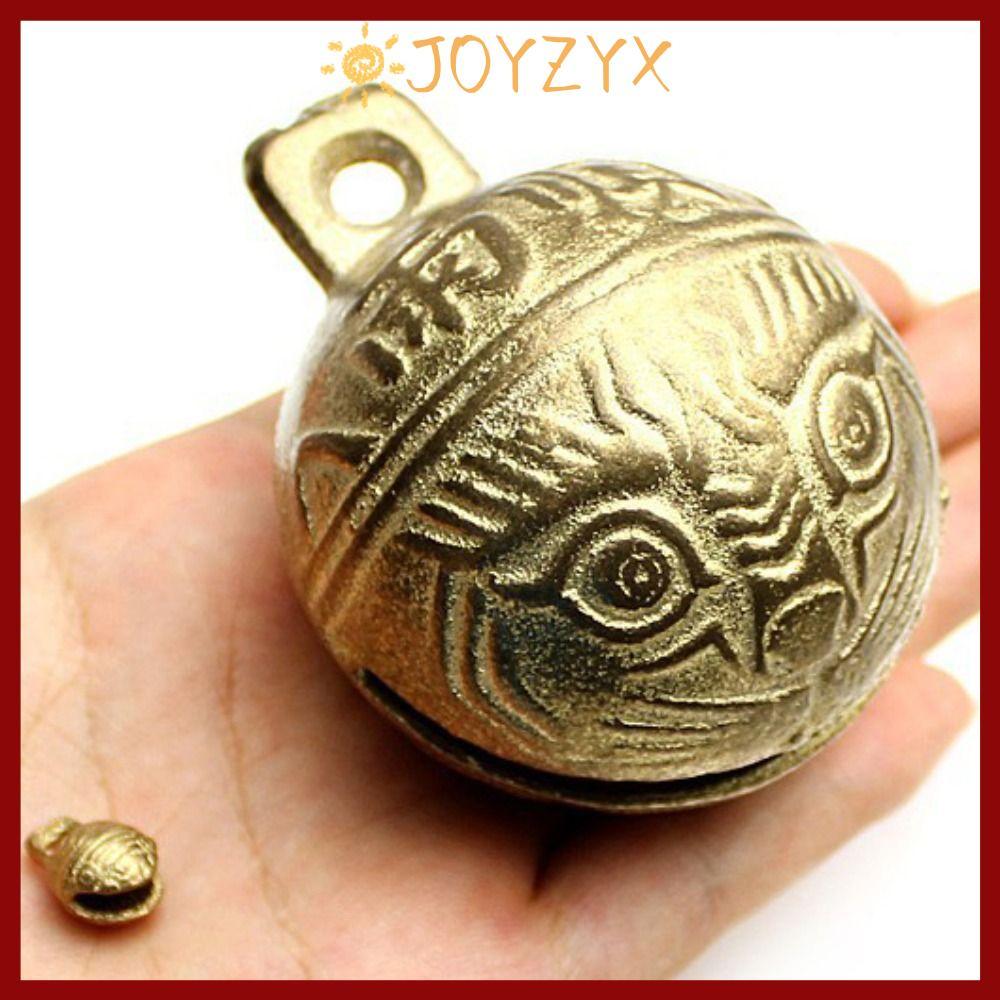 จัดส่งจากประเทศไทยJOYZYX กระดิ่งทองเหลือง, 11mm14mm18mm20mm53mm กระดิ่งทองแดง กระดิ่งปลอกคอสุนัข, Mini Vintage Craft Bells