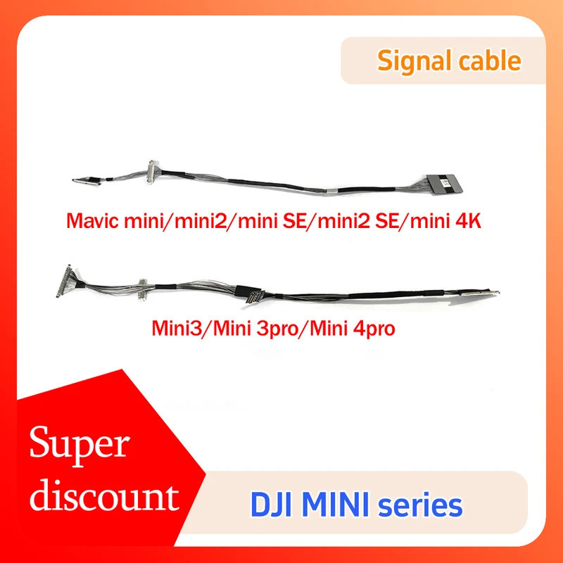 สําหรับ DJI Mavic mini/MINI2SE/mini4k/mini 3pro/MINI4PRO สายสัญญาณ PTZ, สายยืดหยุ่น, การส่งข้อมูลเลน