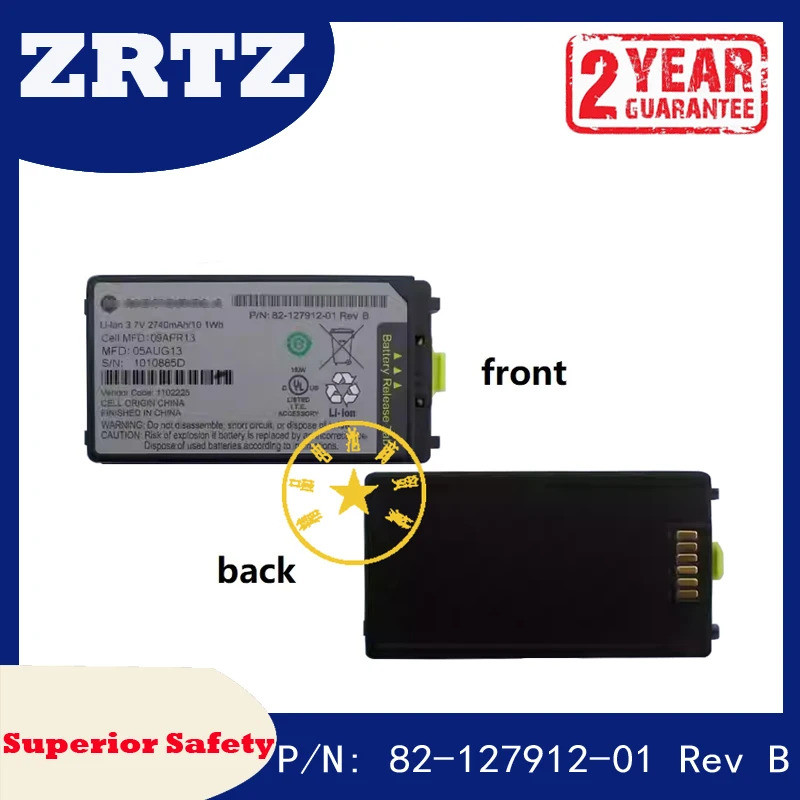 ใหม่ 2740mAh 3.7V สําหรับ Motorola Zebra สัญลักษณ์ MC3090 MC3190 MC3090-R MC3190-R MC3090-S แบตเตอรี