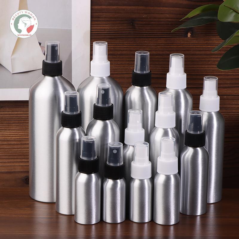 [OU] ขวดอลูมิเนียมเปล่า 300-500ml Mini Metal Atomizer Travel คอนเทนเนอร์เครื่องสําอาง TH