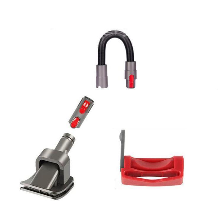 Good feedback 4 In 1 Pet Grooming หัวแปรงชุดสําหรับ Dyson V15/V11/V10/V8/V7/V6 เครื่องดูดฝุ่นอุปกรณ์