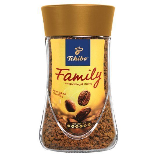 [สินค้าส่งด่วน] ทชิโบแฟมิลี่กาแฟสำเร็จรูป 200 ก. TCHIBO FAMILY INSTANT COFFEE 200G.