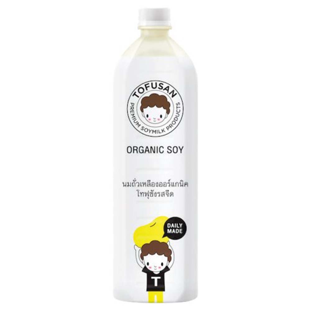 [สินค้าส่งด่วน] โทฟุซัง นมถั่วเหลืองออร์แกนิค ไม่ผสมน้ำตาล 830 มล. TOFUSAN ORGANIC SOY MILK NO SUGAR