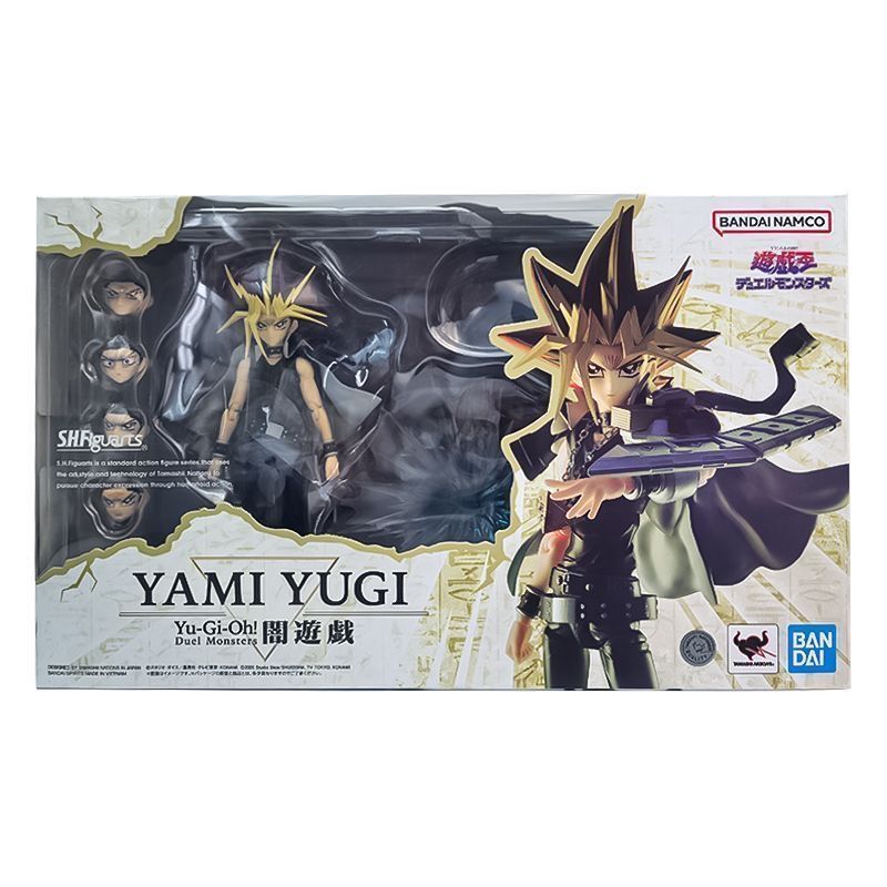 🔥พร้อมส่ง🔥Bandai SHF Yu-Gi-Oh Dark Game Muto Yu-Gi-Oh! เคลื่อนย้ายได้ผลิตภัณฑ์สําเร็จรูปรูปเวอร์ชั่นญี่ปุ่น🔥Ready Stock🔥