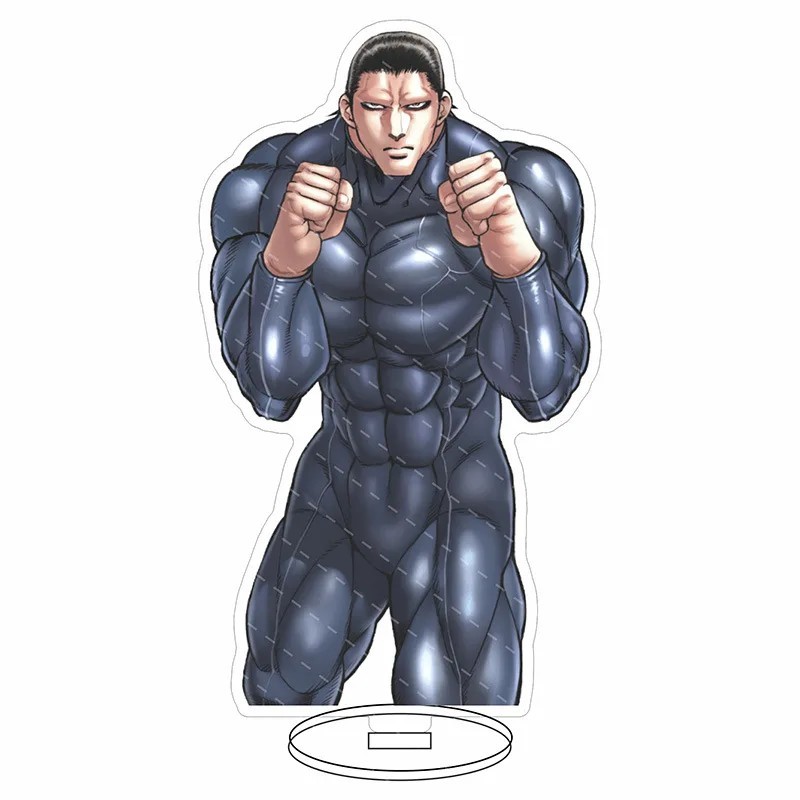 Standee อะนิเมะ Kengan Ashura Gladiator Kengan Tokita Ohma Kanoh Agito micha รุ่นจอแสดงผลโต๊ะเรียนตก
