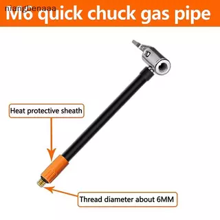 (niangbenaaa) 1 ชิ้น Fine Thread Inflation Hose อะแดปเตอร์ 30 ซม.ยางรถ Air Inflator ท่อ M6 Loing Air Chu พร้อมวาล์วยางมาตรฐาน Qui Inflation Part ใหม่