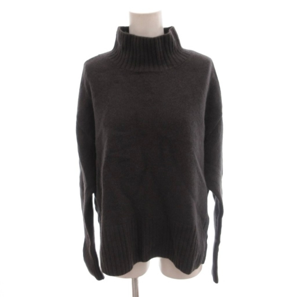 UNITED ARROWS green label relaxing Sweater Knit wool gray Rose Direct from Japan Secondhand