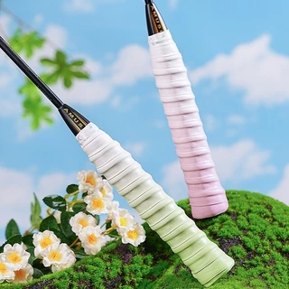 เทปพันด้ามไม้แบดมินตัน 6 สีไล่เฉด กันลื่น ลดแรงกระแทก ซึมซับเหงื่อ จับสบาย badminton rackets ลูกแบต