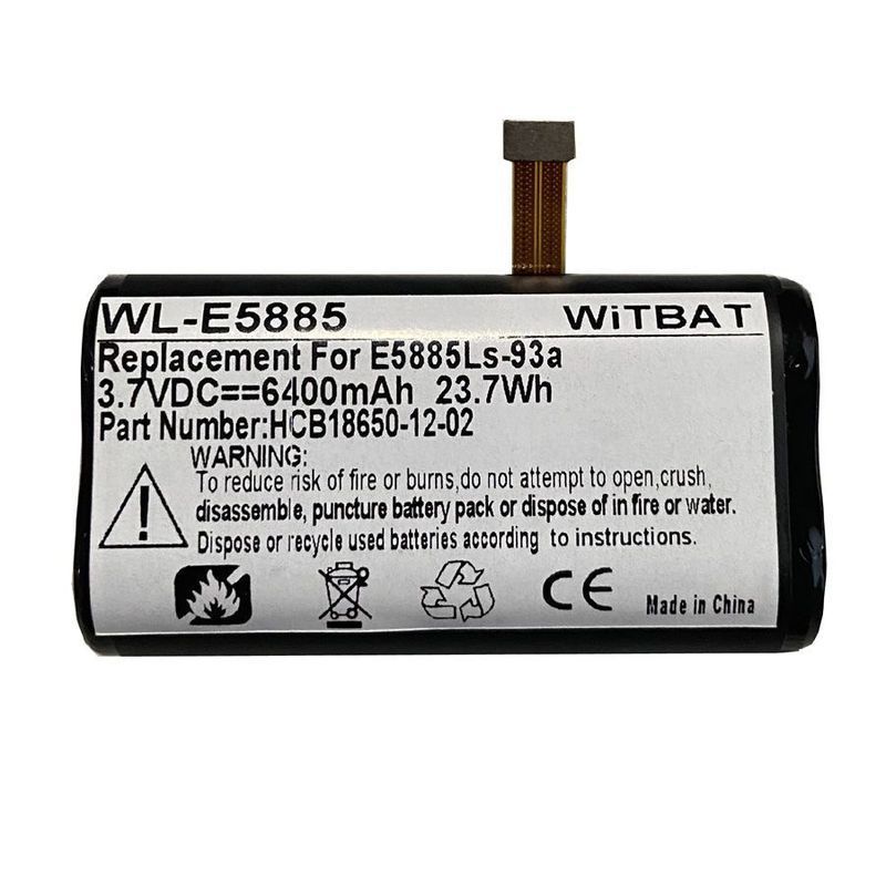 เหมาะสําหรับ E5885Ls-93a Wireless Circuit อุปกรณ์แบตเตอรี่ HCB18650-12-02