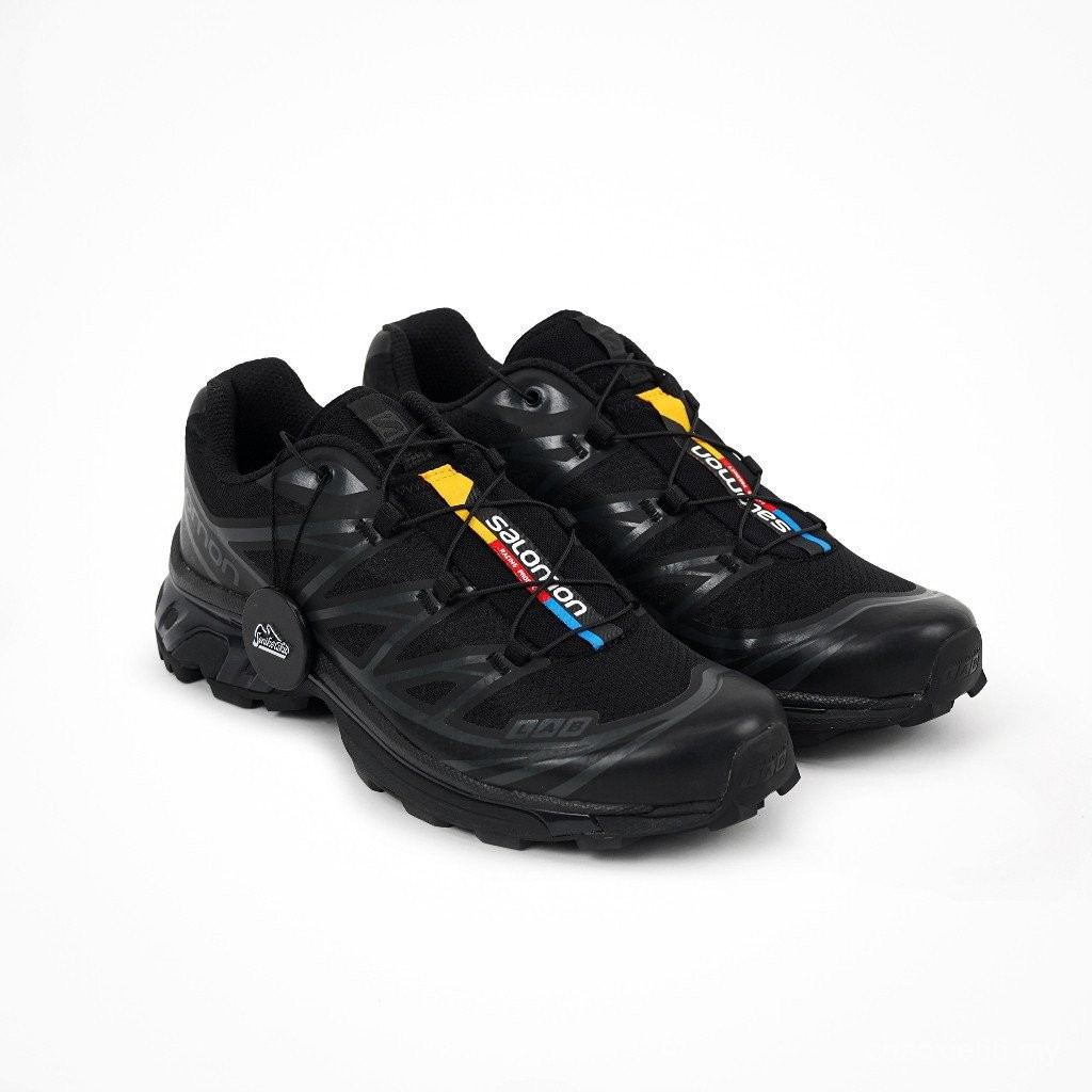 [ของแท้] รองเท้าผ้าใบ Premium Men All Black Salomon xt-6 TJTE SK4E MWU6