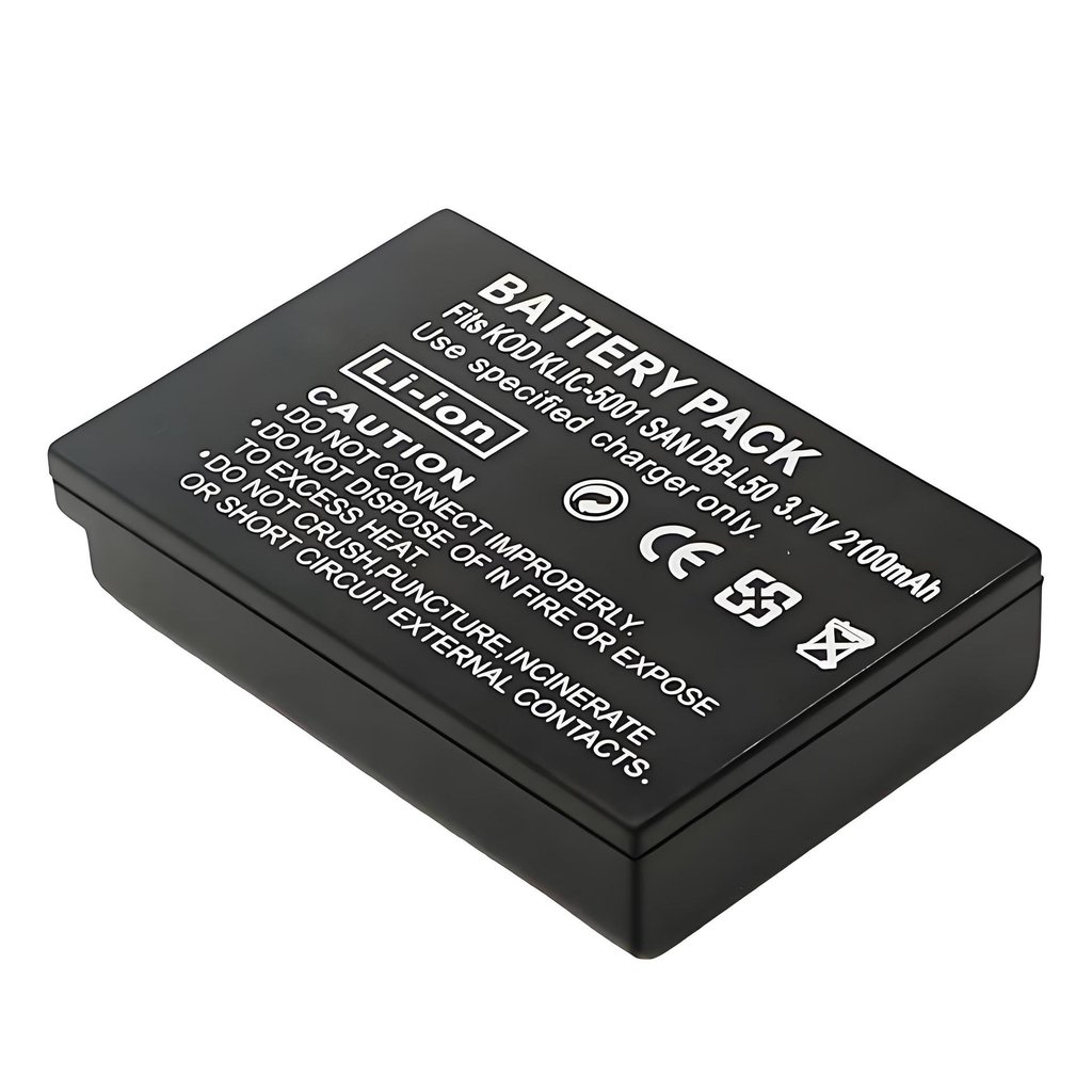 🔥KLIC-5001แบตเตอรี่นี้เหมาะสำหรับกล้องโคดักและแบตเตอรี่ซันโย DB-L50 P850 Z7590 Z760 Z73🌞