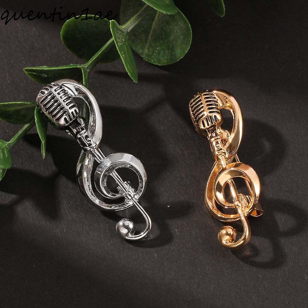 QUENTIN1AE ไมโครโฟนเข็มกลัดคอ Lapel Pin สำหรับคอนเสิร์ต