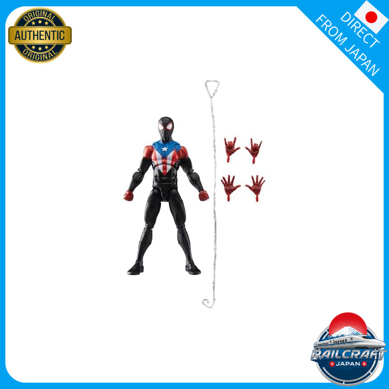 Hasbro MARVEL Legends Series Gamerverse Miles Morales Prowler Suit, 15cm action figure reproducing t