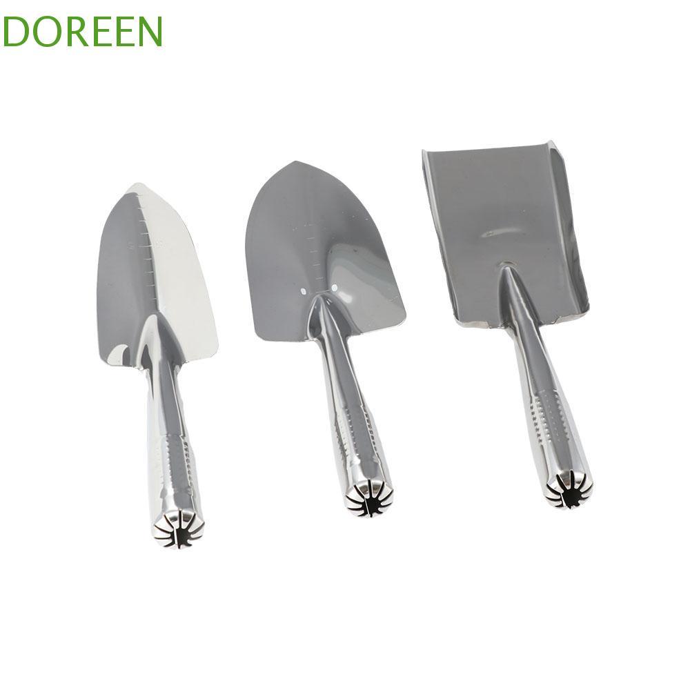 DOREEN พลั่วทําสวน เครื่องมือทําสวน พรวนดิน ตักดิน พลั่วปากแหลมขนาดเล็ก