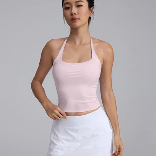 【LASYYOGA】Sports Bra U-neck Halter กันกระแทกแห้งเร็วสบาย Slim Vest โยคะพิลาทิส