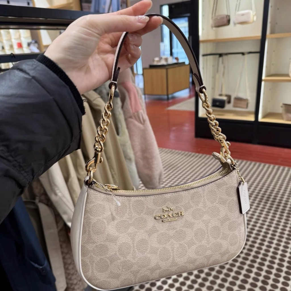 ใหม่กระเป๋าหญิง Teri Underarm Mahjong Bag Ladies Portable One-Shoulder Crossbody Bag CA548