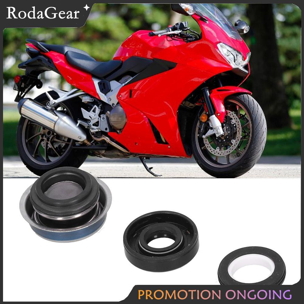 RodaGear ชุดซีลน้ำมันรถจักรยานยนต์โลหะพลาสติกชุดติดตั้งง่ายสำหรับ VFR800 CB400 XLV650