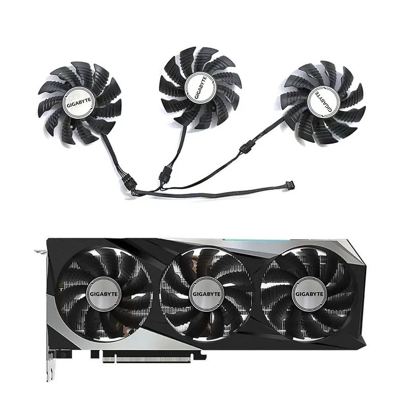 82MM 4PIN T128010SU RX6800XT พัดลม GPU ใหม่สําหรับ GIGABYTE Radeon RX6800 6800XT 6900XT GAMING OC กร