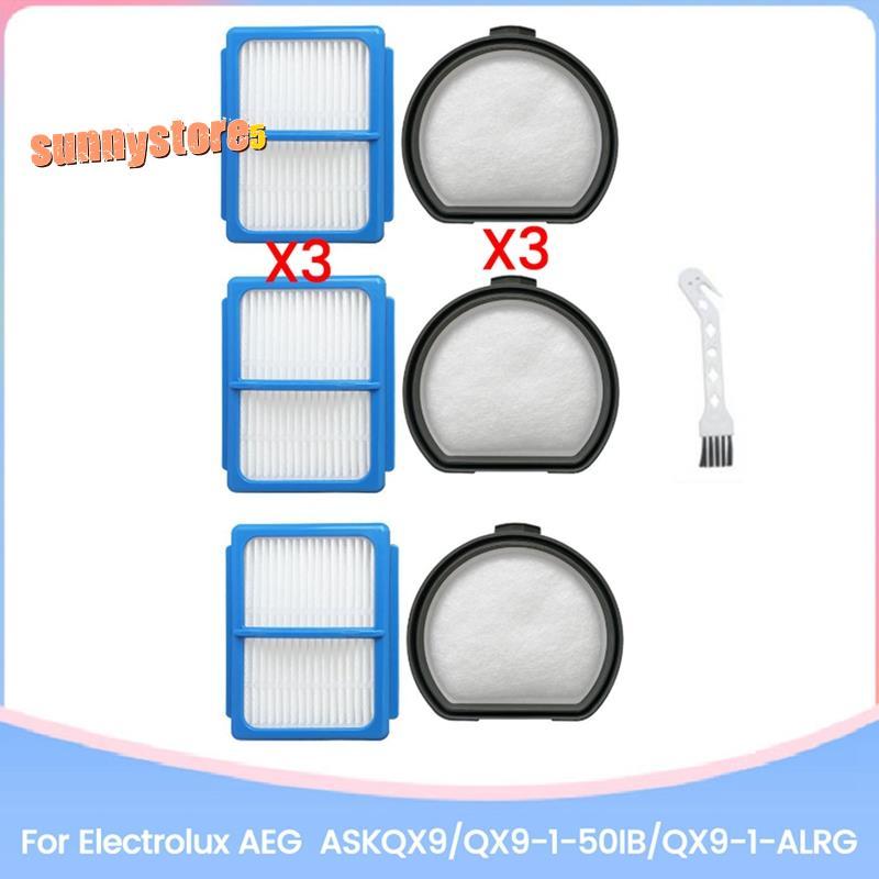 ตัวกรองด้านหน้าด้านหลังผ้าฝ้ายสําหรับ ASKQX9/QX9-1-50IB/QX9-1-ALRG เครื่องดูดฝุ่นอุปกรณ์เสริมอะไหล่ก