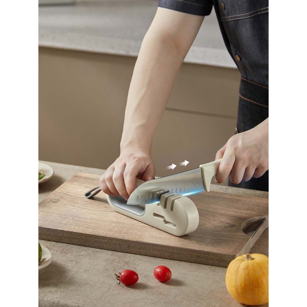 มัลติฟังก์ชั่น Sharpening Handy เครื่องมือในครัวเรือน Quick Sharpening มีดครัวกรรไกร Sharpening Ston