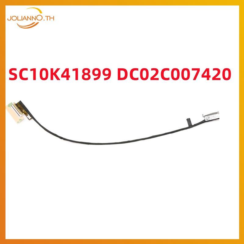 Joliann0 สาย LCD สําหรับ ThinkPad X240 X250 X260, 30 Pin Display Screen Flex SC10K41899 DC02C007420 