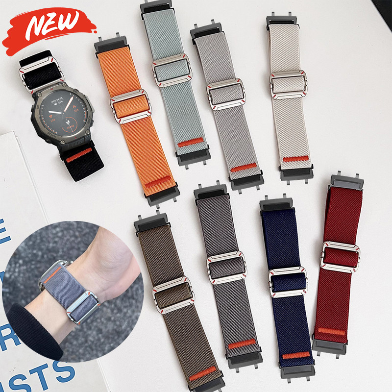 ไนลอนห่วง สายนาฬิกา อุปกรณ์เสริม สําหรับ Amazfit T-REX 3/Ultra/T-REX/T-REX/T-Rex Pro