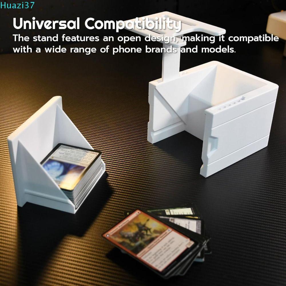 COMAME MTG Card Scanner Holder, Universal Quickly Scan Card Stand, Portable Adjustable Printing Card