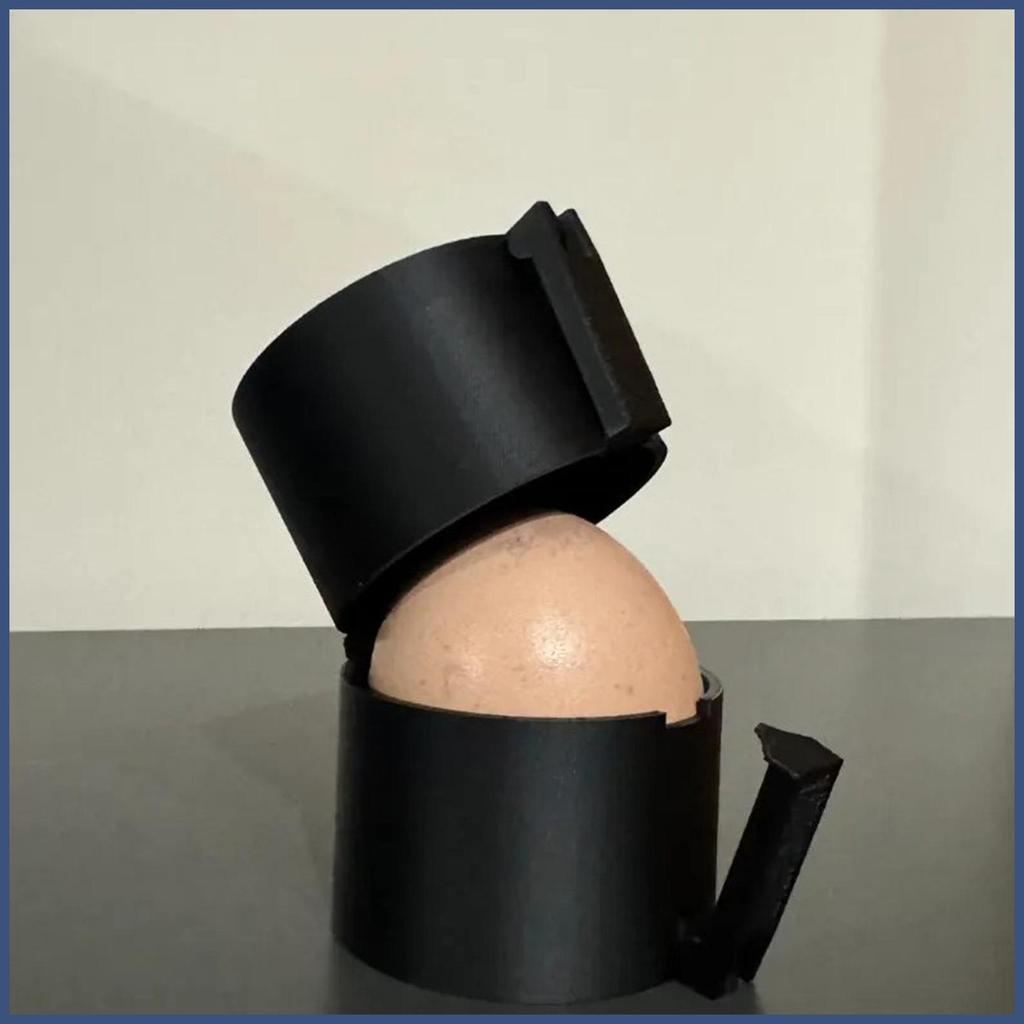 Eggshell Opener Anti-Cut Manual Handheld แบบพกพา Egg Cracker เครื่องมือสําหรับห้องครัวบ้านทําอาหารอา