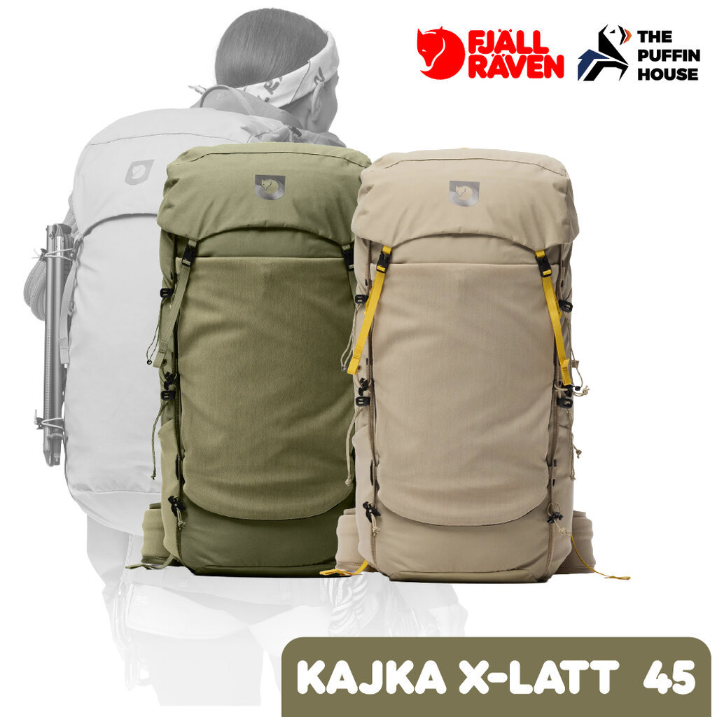 Fjallraven กระเป๋าเป้เดินป่า ใช้ได้ทุกเพศ 45 ลิตร รุ่น Kajka X-Latt 45