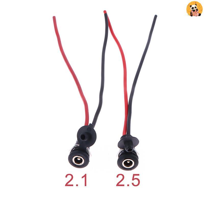 [CO] 1 PC DC power ตัวเมียพร้อมสาย 5.5 * 2.1 5.5*2.5 มม.DC Soet High Current ทั้งหมดชายหญิงปลั๊กขั้วต่อ [TH]