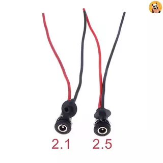 ปลั๊กไฟ DC 5.5x2.1/2.5 มม. ขั้วต่อตัวผู้และตัวเมีย พร้อมสาย อุปกรณ์อิเล็กทรอนิกส์