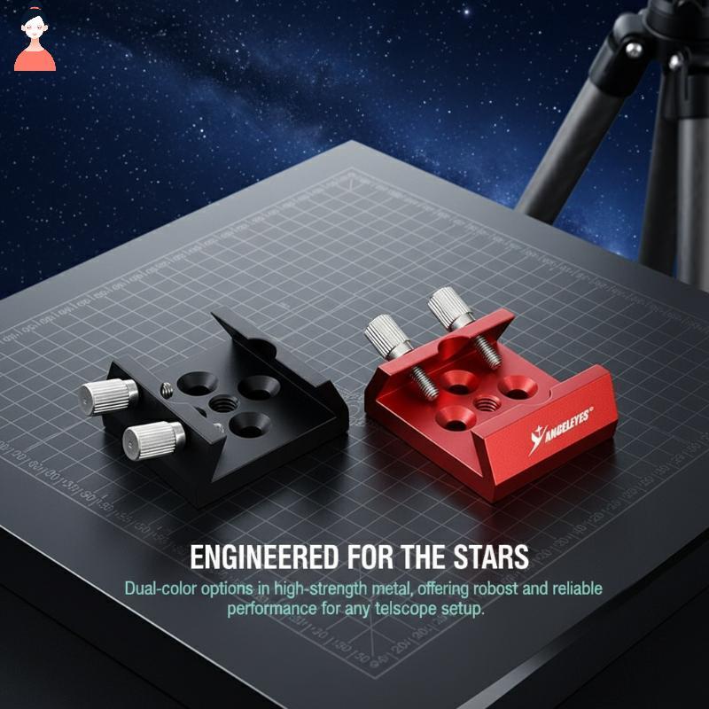 [WEE] Mount Dovetail Slot Scope Base Clamp พร้อมอะแดปเตอร์เกลียว 14 อันสําหรับการใช้งานดาราศาสตร์ที่