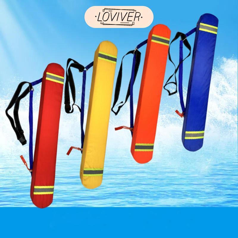 Lifeguard Rescue Tube 39.37 นิ้วทุ่นลอยน้ํา Water Rescue Gear Swimming Aid Inflatable Boat สําหรับ Pool Lifeguard Kit