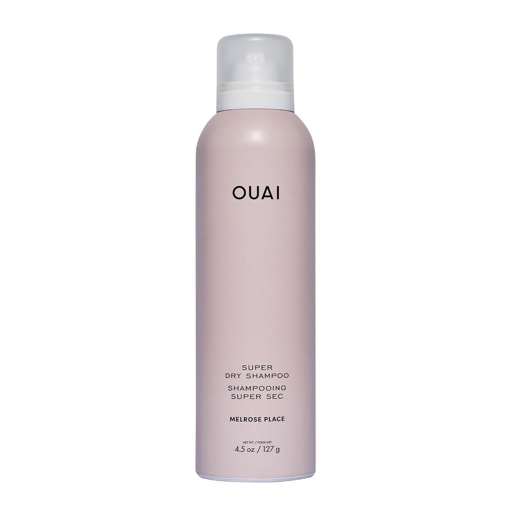 OUAI Super Dry Shampoo - Volumizing Dry Shampoo - ดูดซับน้ํามัน, Dirt & Sweat - ผสมผสานให้เส้นผมอย่า