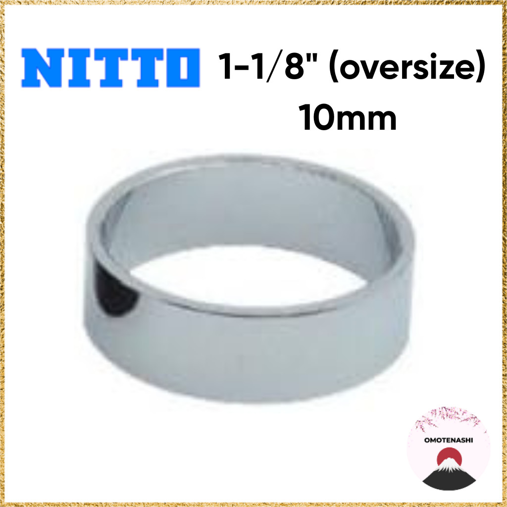 NITTO Chromoly A Head Spacer OS 10mm CP