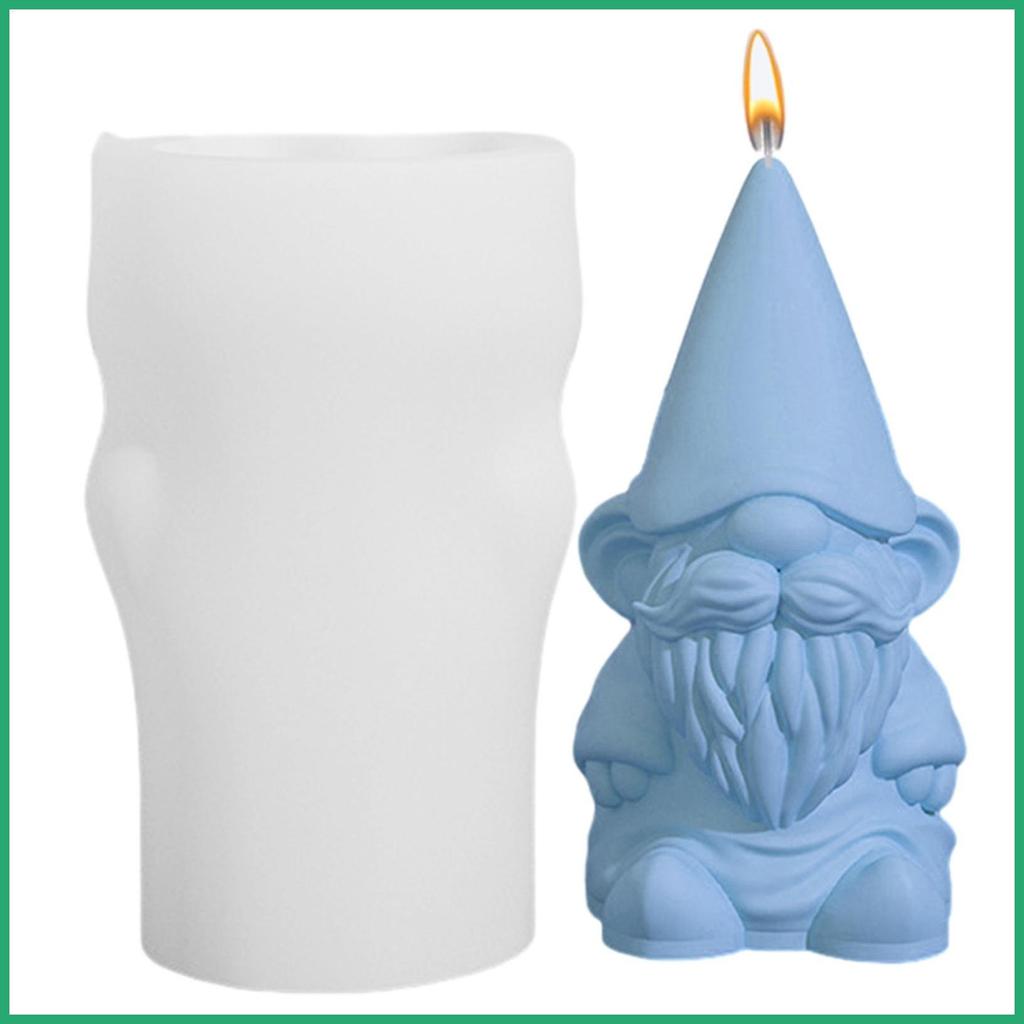 Gnome แม่พิมพ์สําหรับ 3D Gnome ตกแต่งคริสต์มาส DIY คริสต์มาส Dwarf แม่พิมพ์ตกแต่งบ้านวันหยุด Gnome เ