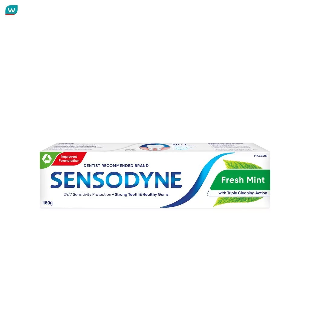 Sensodyne เซ็นโซดายน์ ยาสีฟัน เฟรชมินต์ 160 กรัม