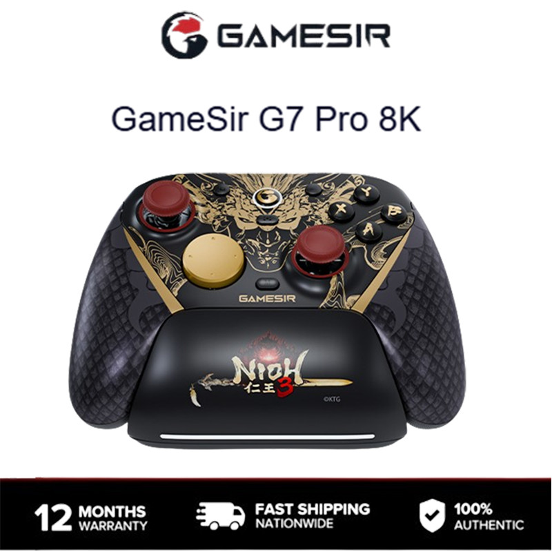 GameSir G7 Pro 8K PC - Nioh 3 Edition ตัวควบคุม Esports สําหรับพีซี, Android, iOS, Switch (ไม่เข้ากันได้กับ Xbox)