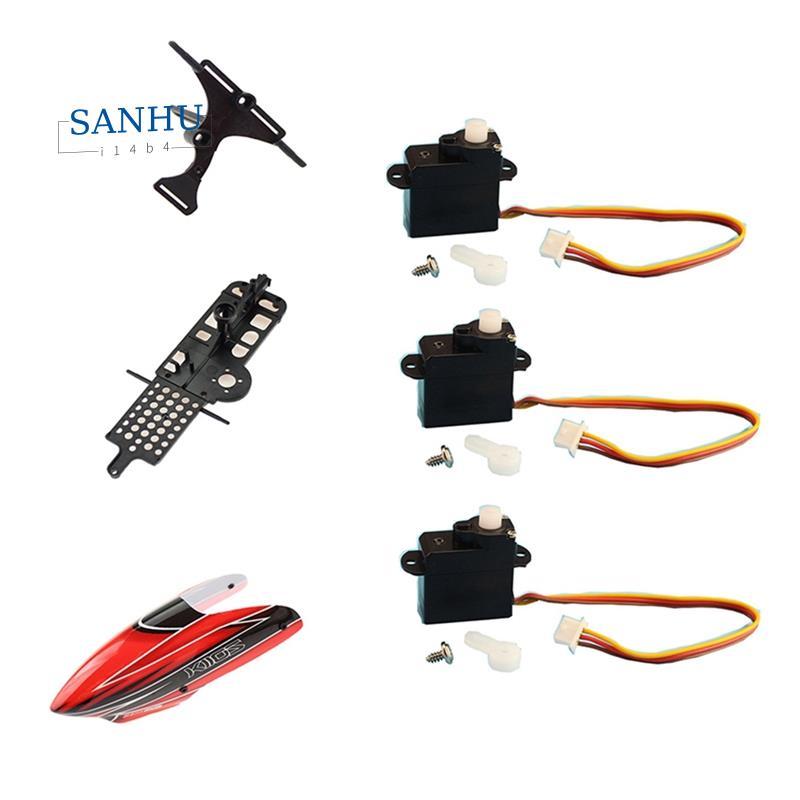 1 ชุด XK K110 อัพเกรด K110S Canopy Servo กรอบหลักและแผ่นเซอร์โวสําหรับ XK K110 K110S RC เฮลิคอปเตอร์