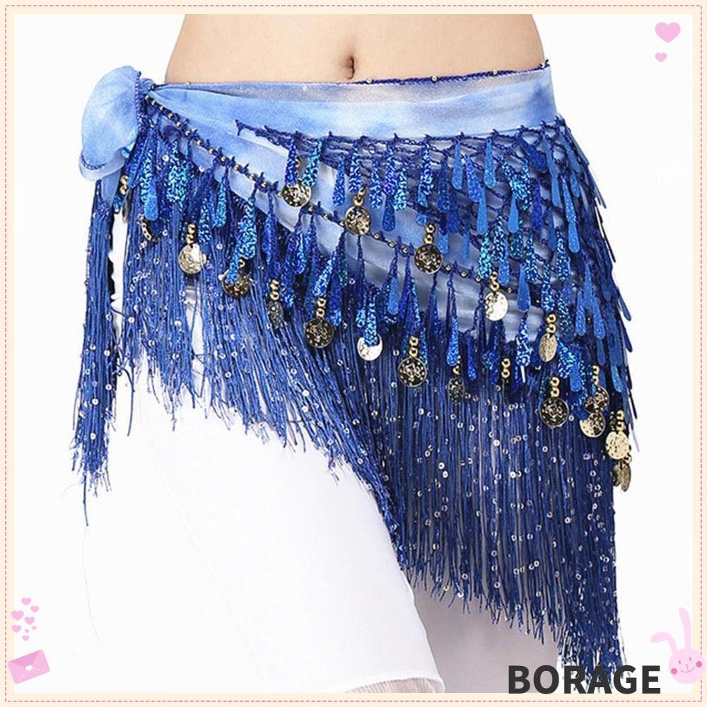 BORAG Belly Dance Belt Women For Thailand/India/Arab Dancer Skirt