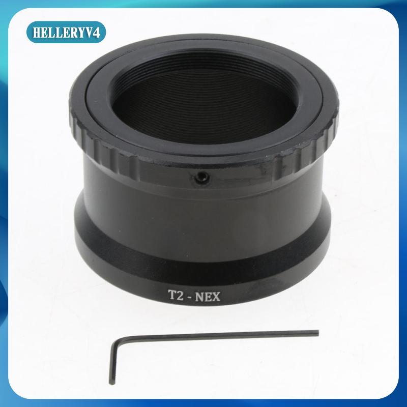[helleryv4] เลนส์เมาท์ T ไปยังแหวนอะแดปเตอร์ Sony E-mount สําหรับ NEX-7 3N 5N A7 A7R II T2-NEX