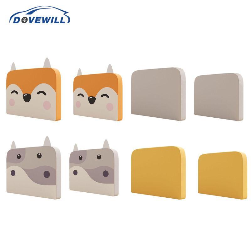 [Dovewill] Nursery Bed Bumper Cushion Anti Rolling Side Rails Pad หนาสําหรับเด็ก
